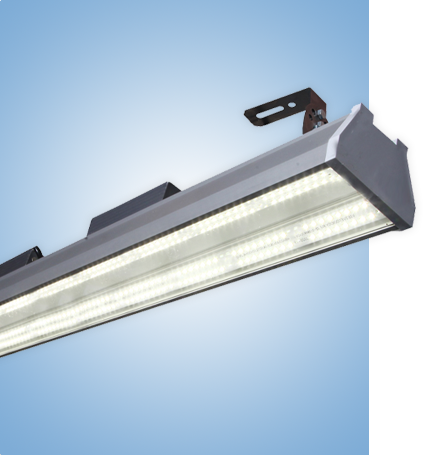 Светильник Полюс серия vs403-100 с протоколом управления 0-10В с прозрачным рассеивателем